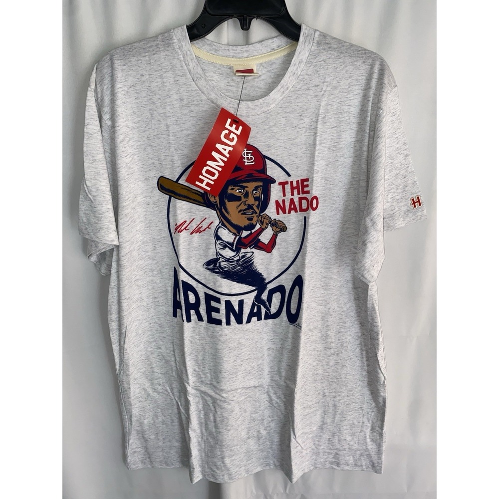 NWT Homage Nolan Arenado St Louis Cardinals Caricature T Shirt XL‎